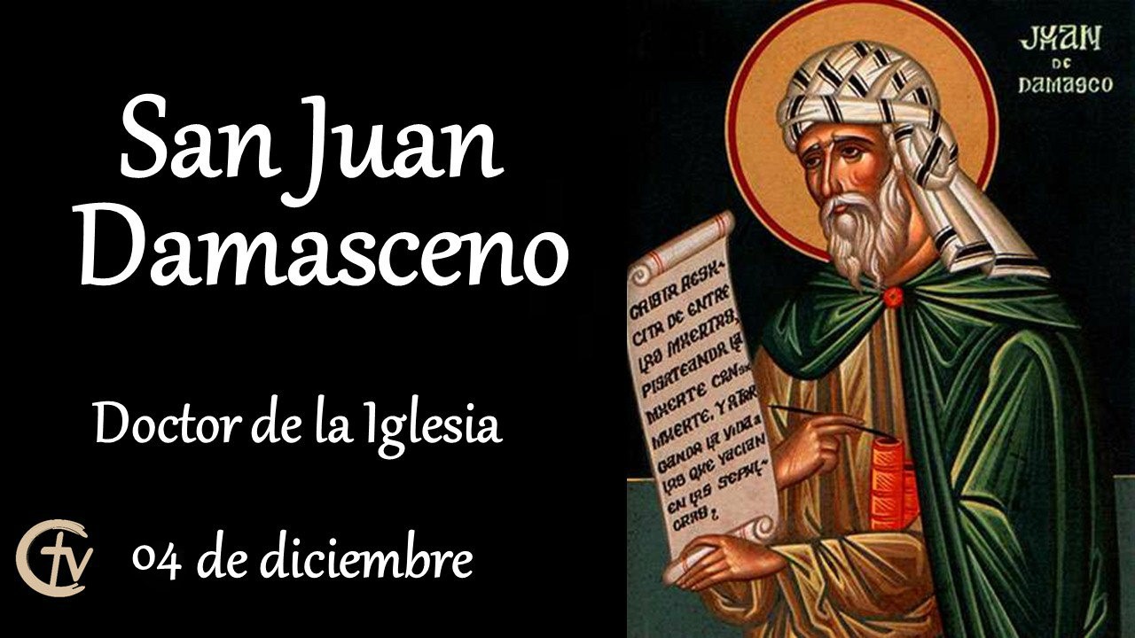 SANTO DEL DÍA || San Juan Damasceno, defensor de la veneración de imágenes