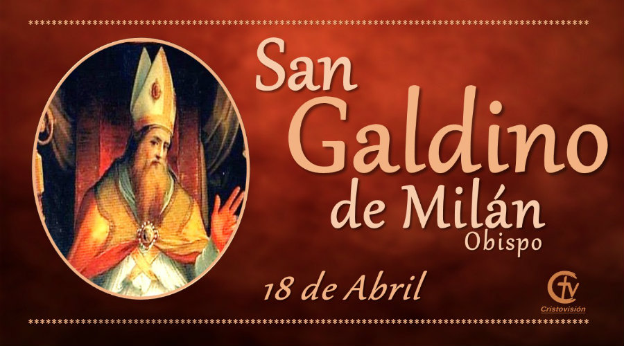 San Galdino de Milán, Obispo