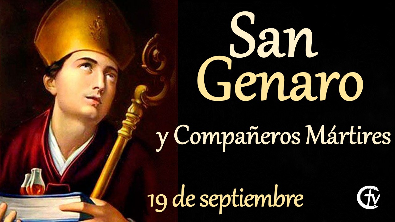 SANTO DEL DIA || Hoy celebramos a , el santo de la “licuefacción de la sangre”