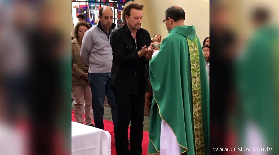 bono u2 colombia misa