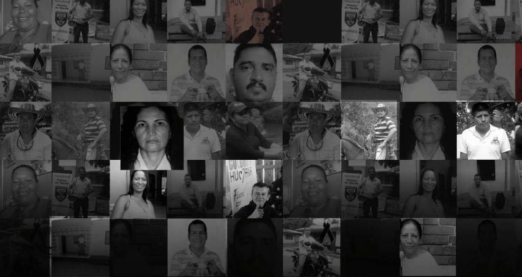 Líderes asesinados