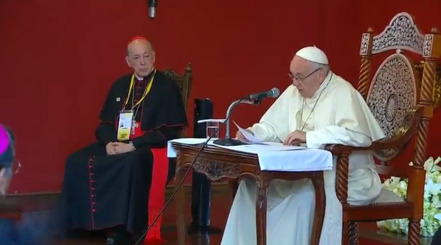 papa francisco peru encuentro con obispos lima